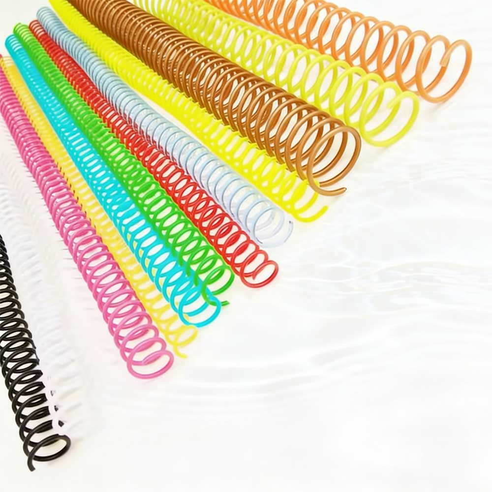 Binder A4 Lever - 10 Buah Cincin Spiral Plastik Kapasitas
