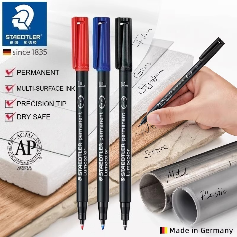 Staedtler Pencil Lumocolor - 1 Buah Pena Universal Staedtler Lumocolor,