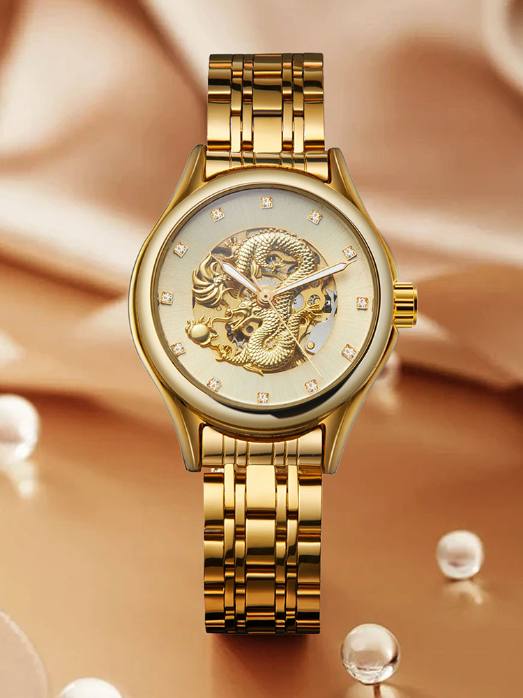 Paper Weight Crystal - T-WINNER Jam Tangan Wanita Naga Mewah