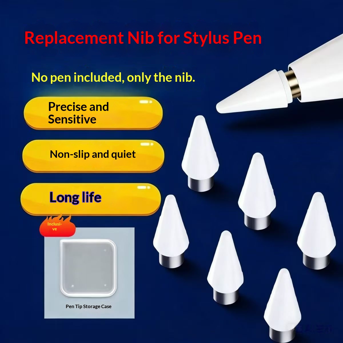 Correction Pen Fine - Ujung Pena Pengganti untuk Pena Kapasitif,