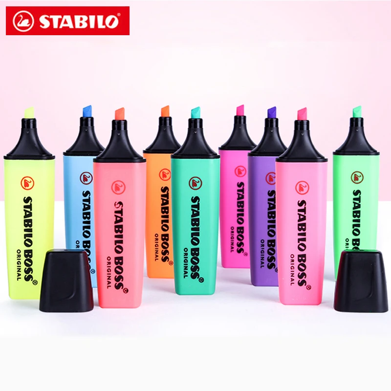 Stabilo Marker Boss - 1 Buah Jerman Stabil Highlighter Macaron