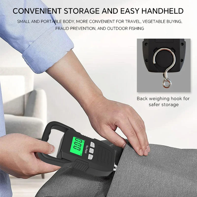 Timbangan gantung Digital LCD  - Tape Dispenser Weighted ulasan dan harga