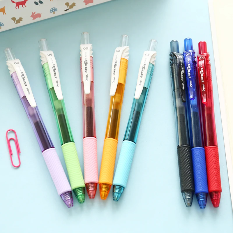 5 Buah Pena Gel WUMEI Impor Je - Pentel Pen Sign Pen ulasan dan harga