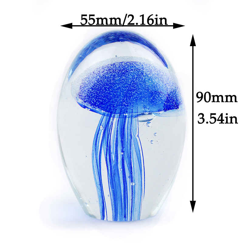 Miniatur 3D Ubur-ubur Kristal  - Paper Weight Crystal ulasan dan harga