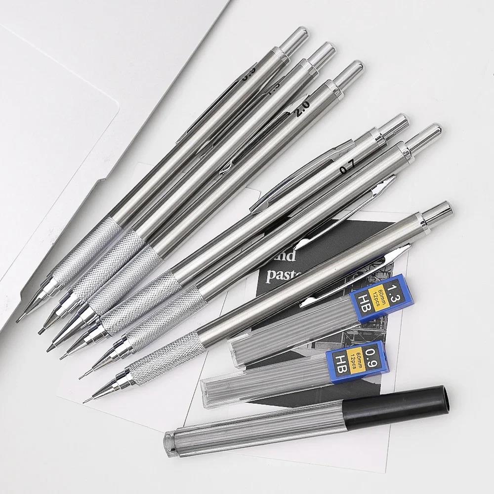 0.3 0.5 0.7 0.9 1.3 2.0Mm Set  - Mechanical Pencil 0.3 ulasan dan harga