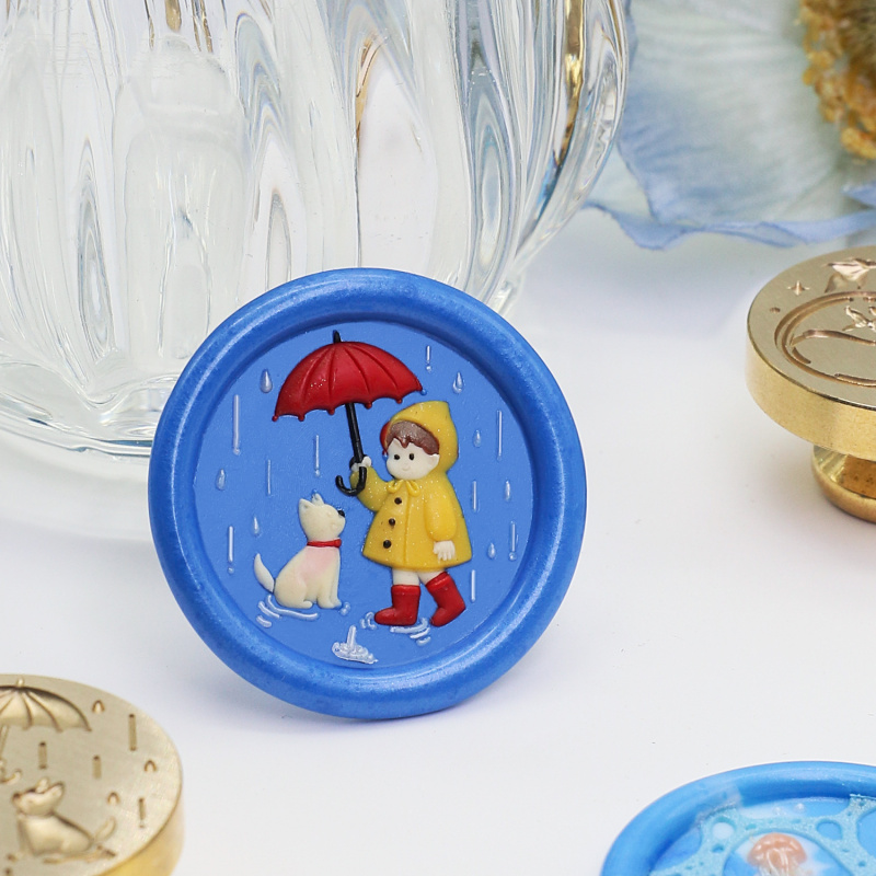 Stempel Lilin Seri Relief Bung - Wax Seal Stamp Set ulasan dan harga