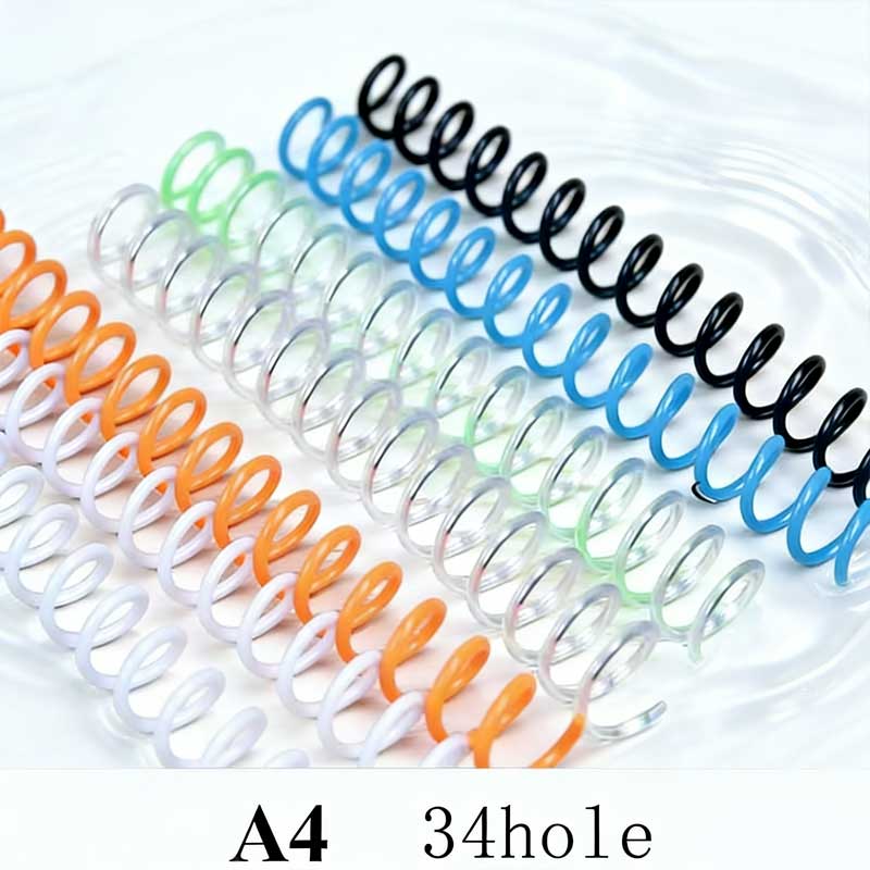 10 Buah Cincin Spiral Plastik  - Binder A4 Lever ulasan dan harga