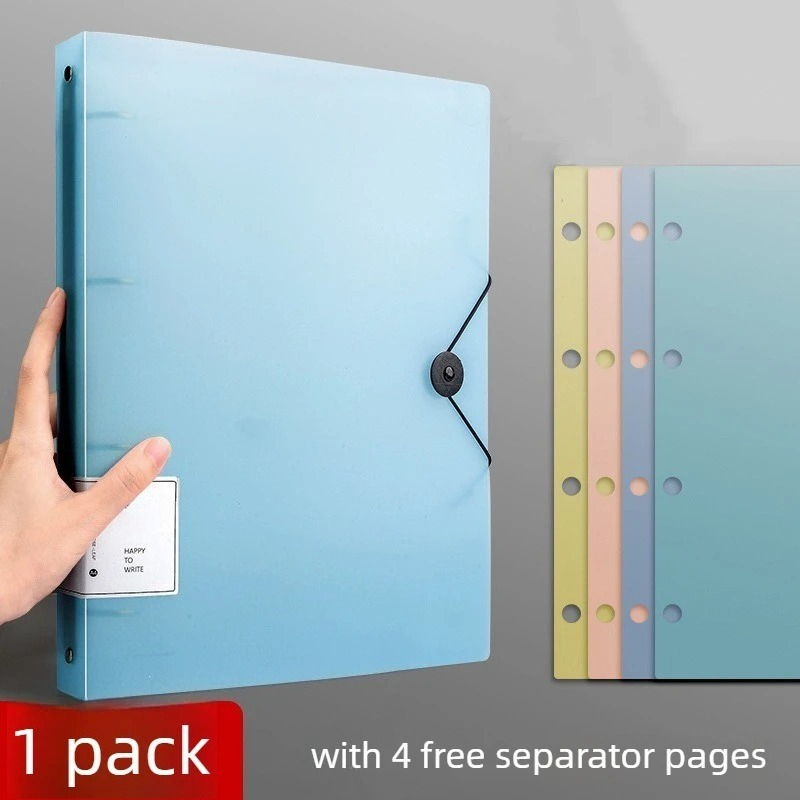 Binder Kertas A4 4 Lubang deng - Binder A4 Lever ulasan dan harga