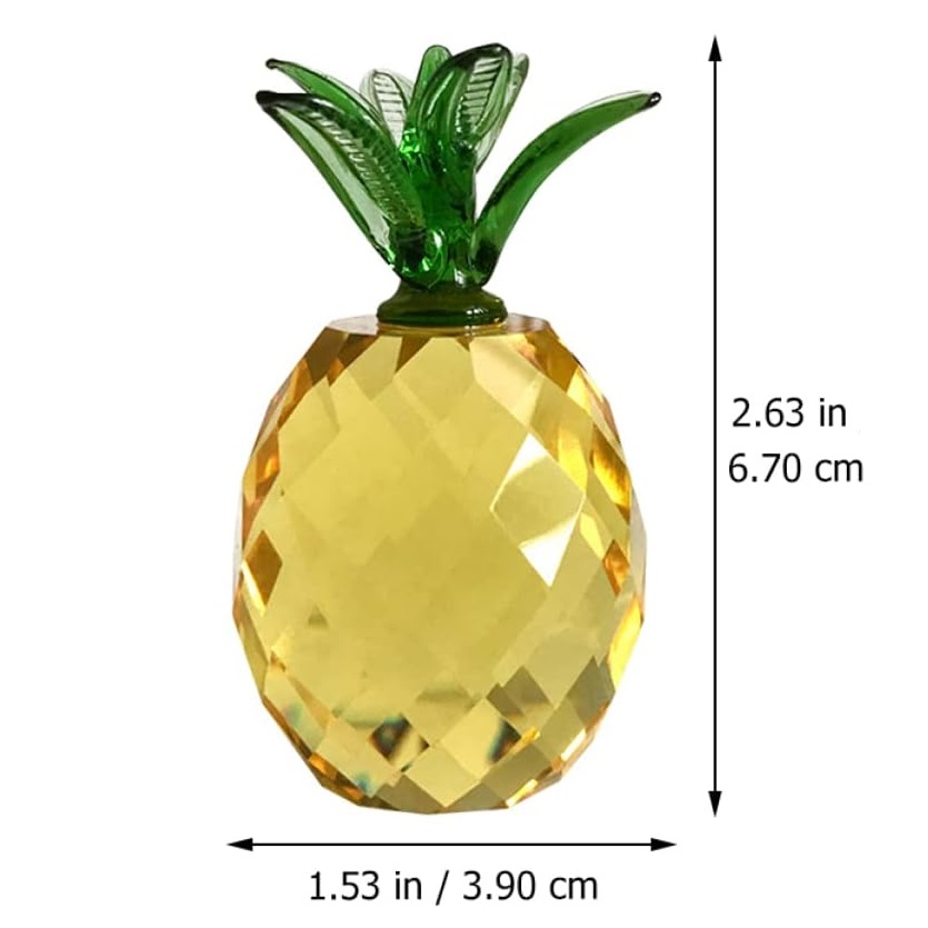 Penahan Kertas Buah Kristal de - Paper Weight Crystal ulasan dan harga