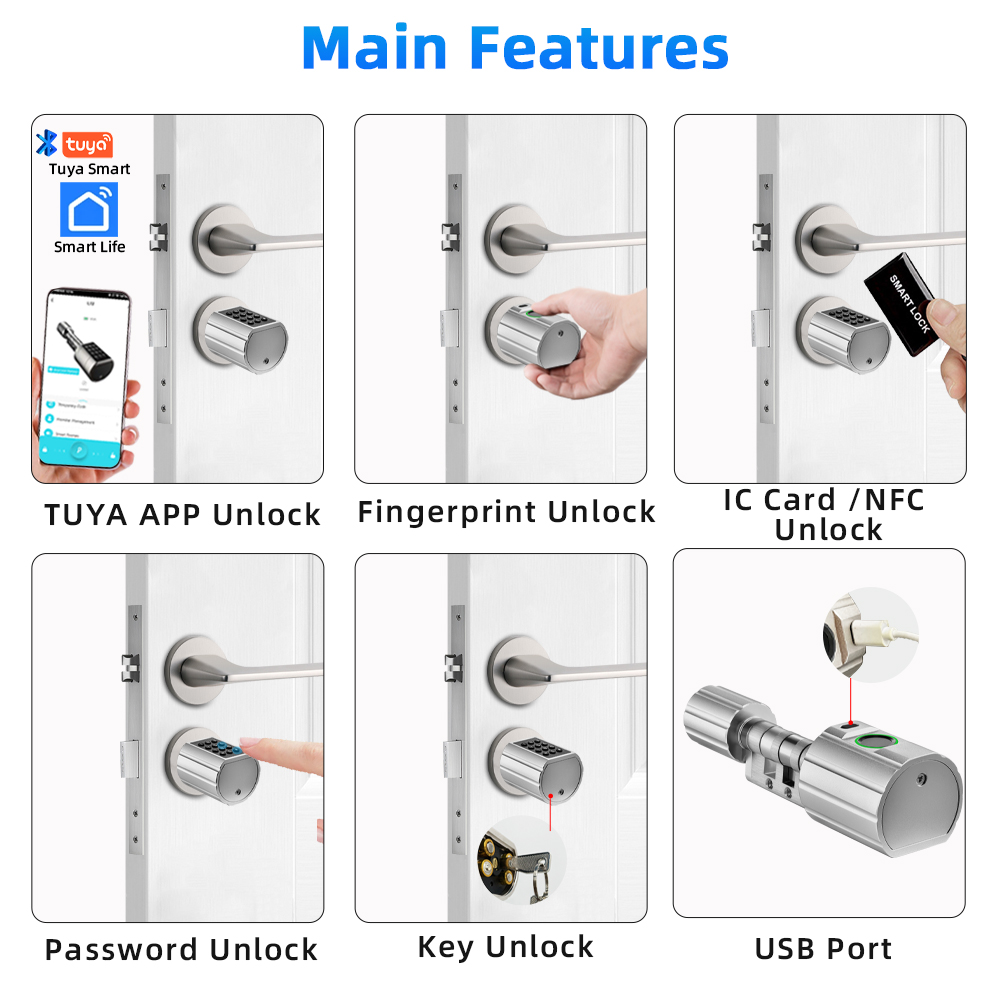 RAYKUBE L12 Tuya BLE Kunci Pin - Letter Opener Brass ulasan dan harga