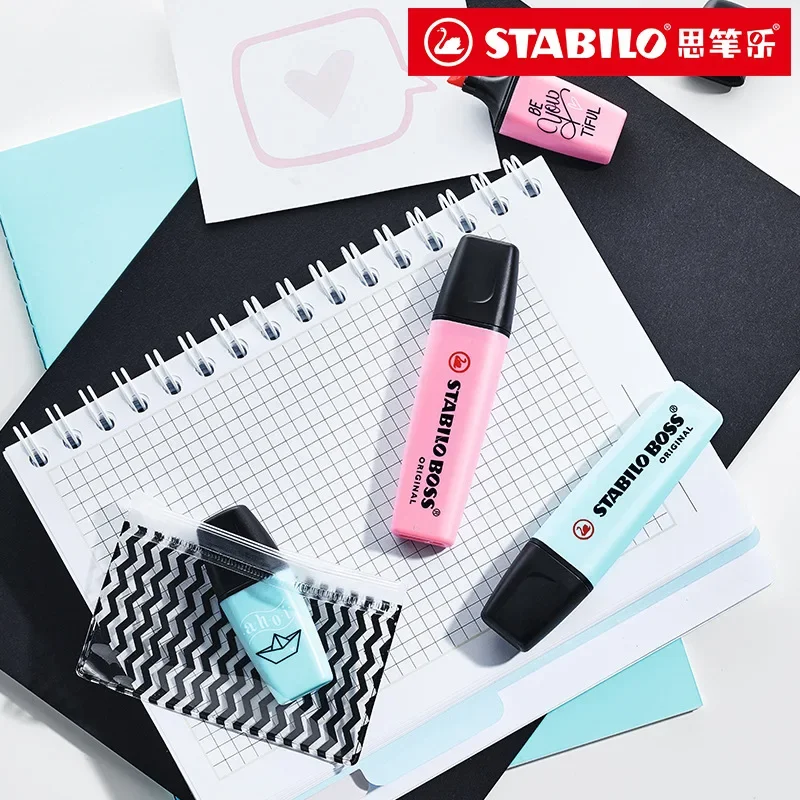 3/6 Warna/Set Jerman STABILO M - Stabilo Marker Boss ulasan dan harga
