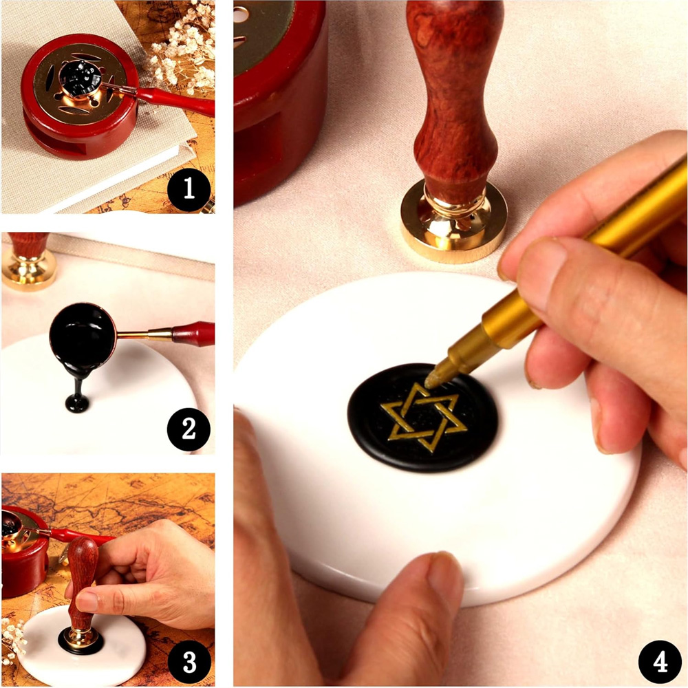 Stempel Segel Lilin Pribadi Ku - Wax Seal Stamp Set ulasan dan harga