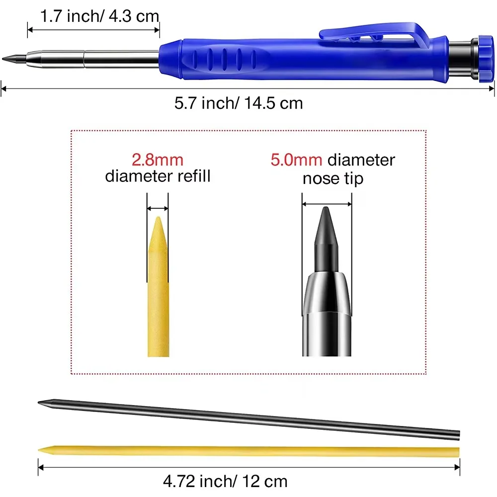 Set Pensil Tukang Kayu Padat A - Staedtler Pencil Lumocolor ulasan dan harga