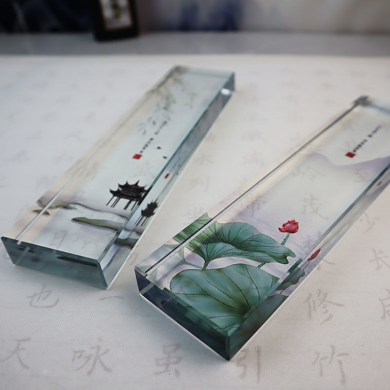 Pemberat Kertas Kaca Tradision - Book Weight Glass ulasan dan harga