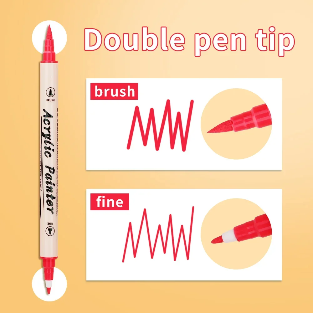 Spidol cat akrilik 12-36 warna - Correction Pen Fine ulasan dan harga