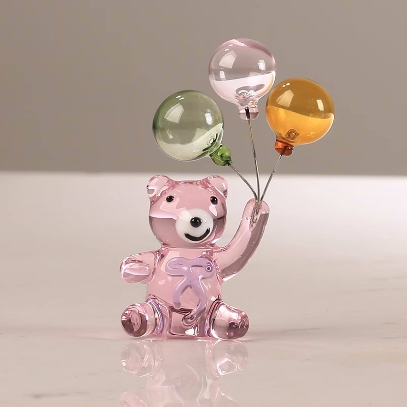 Patung beruang kristal dengan  - Paper Weight Crystal ulasan dan harga