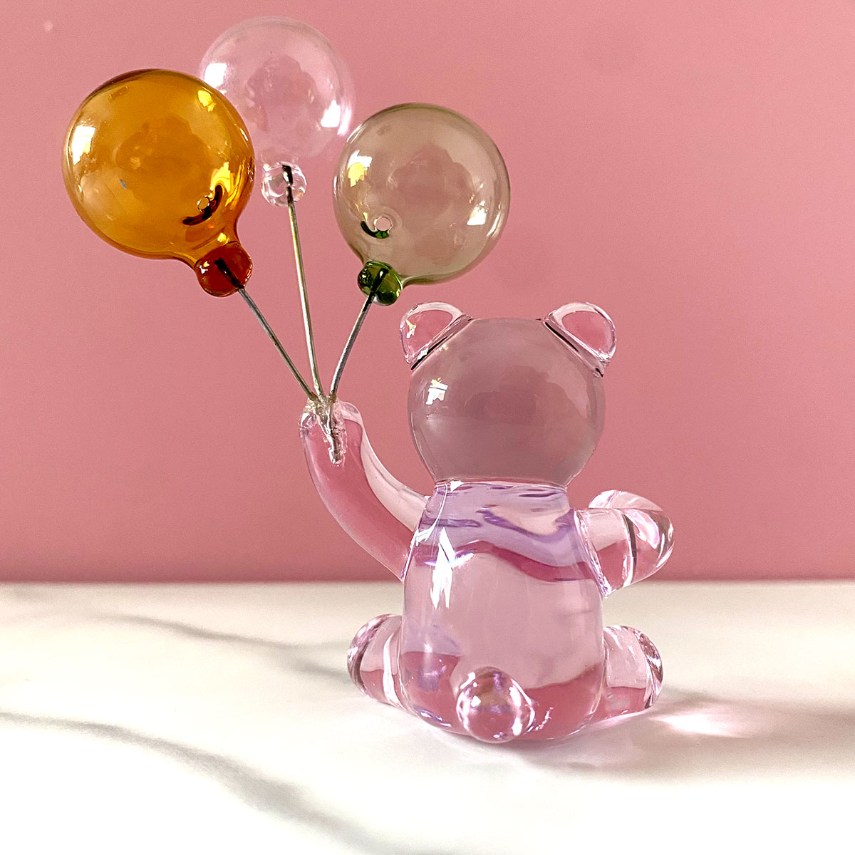 Patung beruang kristal dengan  - Paper Weight Crystal ulasan dan harga